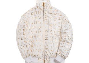 versace kith jacket monogram|Versace kith capsules.